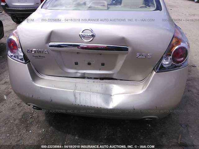 1N4AL21E99N490090 - 2009 NISSAN ALTIMA 2.5/2.5S GOLD photo 6