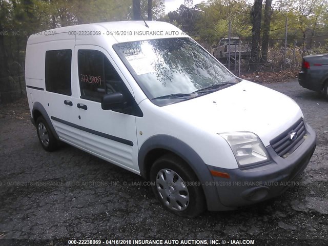 NM0LS6ANXDT140594 - 2013 FORD TRANSIT CONNECT XL WHITE photo 1