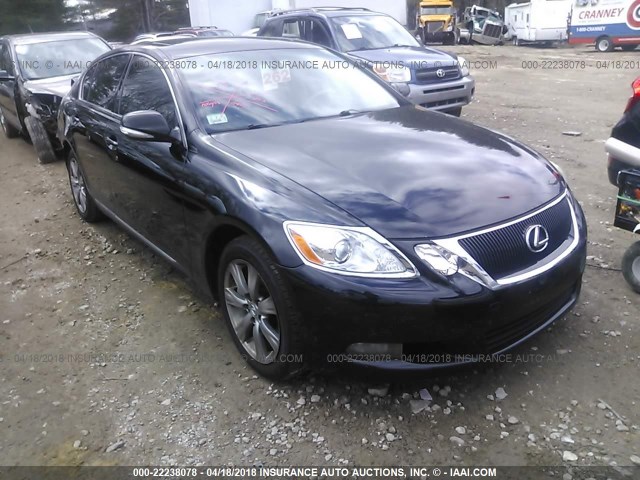 JTHCE96S080015717 - 2008 LEXUS GS 350 BLACK photo 1
