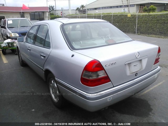 WDBHA28EXRF074949 - 1994 MERCEDES-BENZ C 280 SILVER photo 3