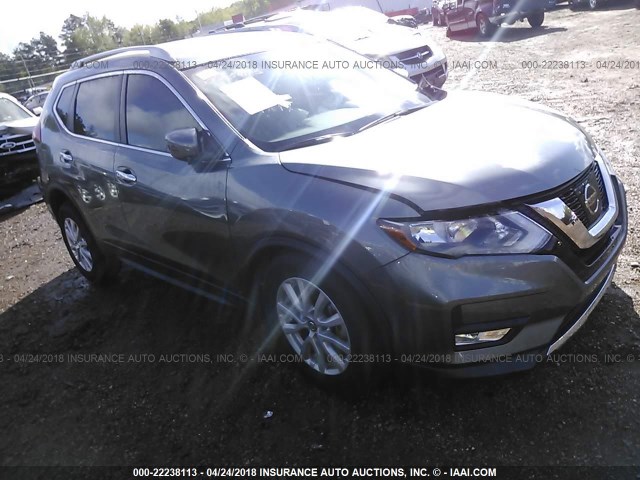 5N1AT2MT9HC890662 - 2017 NISSAN ROGUE S/SL GRAY photo 1