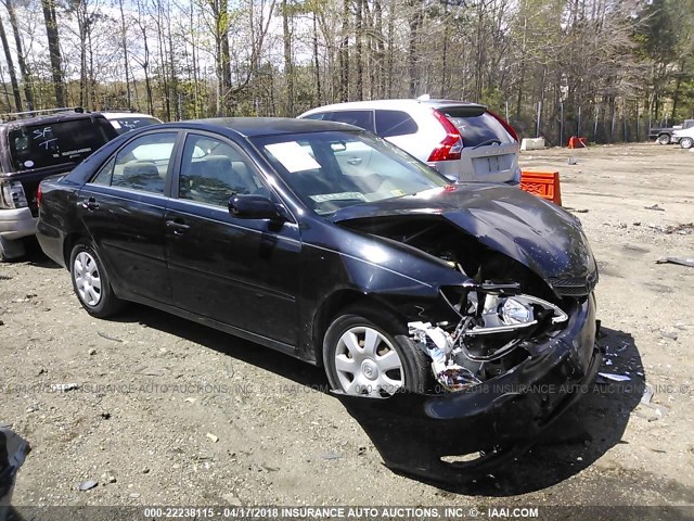 JTDBE32K840296871 - 2004 TOYOTA CAMRY LE/XLE BLACK photo 1