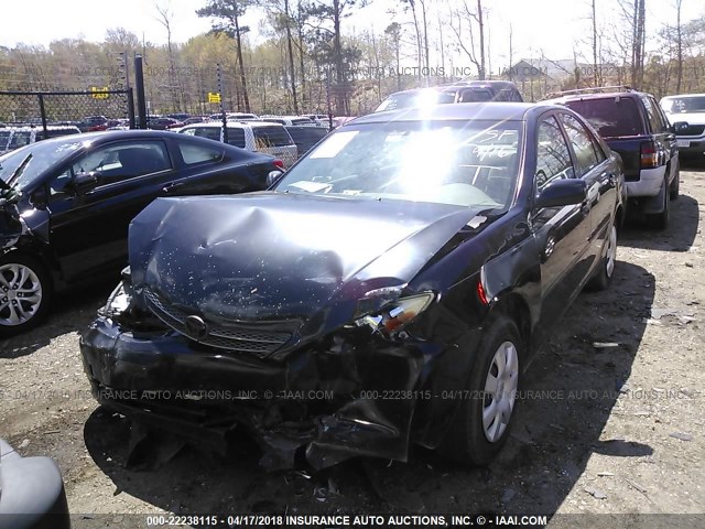 JTDBE32K840296871 - 2004 TOYOTA CAMRY LE/XLE Սև լուսանկար 6