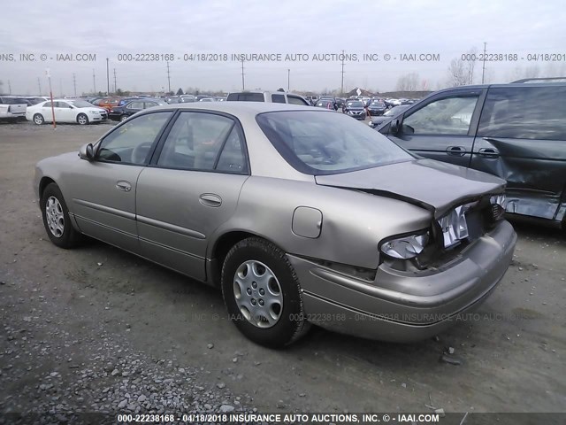 2G4WB52K121225174 - 2002 BUICK REGAL LS 金色 照片 3