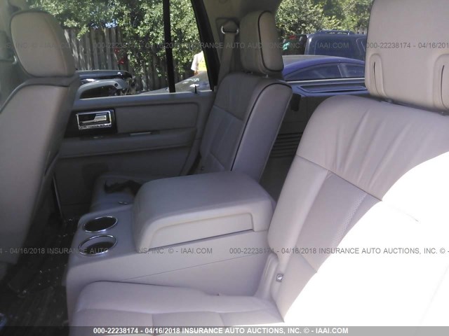 5LMFU27567LJ05719 - 2007 LINCOLN NAVIGATOR WHITE photo 8