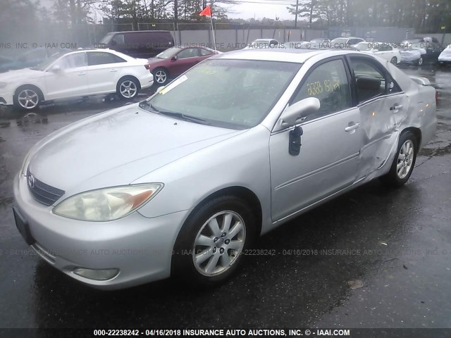 4T1BE30K64U289117 - 2004 TOYOTA CAMRY LE/XLE/SE 银色 照片 2