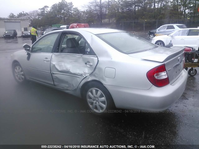 4T1BE30K64U289117 - 2004 TOYOTA CAMRY LE/XLE/SE 银色 照片 3
