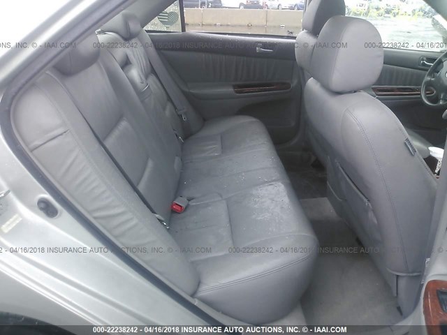 4T1BE30K64U289117 - 2004 TOYOTA CAMRY LE/XLE/SE 银色 照片 8