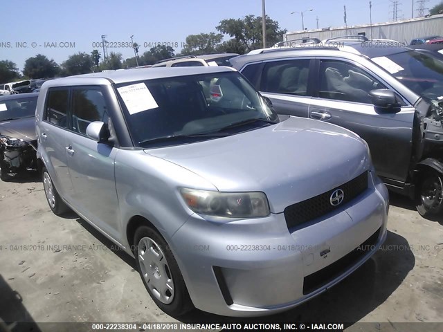 JTLKE50E881015388 - 2008 TOYOTA SCION XB ვერცხლისფერი ფოტო 1