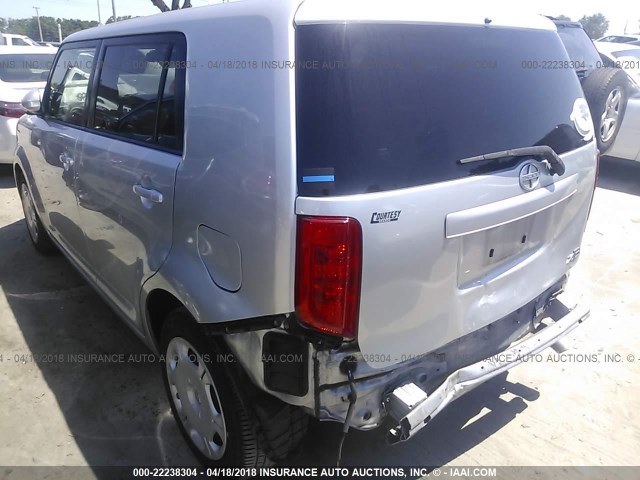 JTLKE50E881015388 - 2008 TOYOTA SCION XB ვერცხლისფერი ფოტო 6
