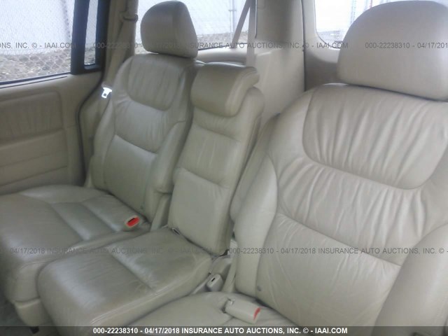 5FNRL38735B025212 - 2005 HONDA ODYSSEY EXL წითელი ფოტო 8