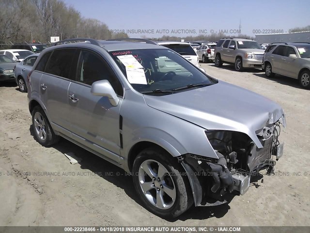 3GNAL3EK3FS510892 - 2015 CHEVROLET CAPTIVA LT SILVER photo 1