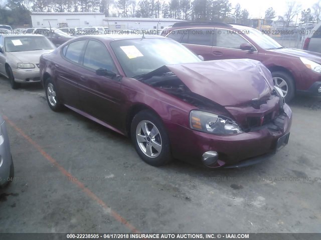 2G2WS522151346221 - 2005 PONTIAC GRAND PRIX GT BURGUNDY photo 1