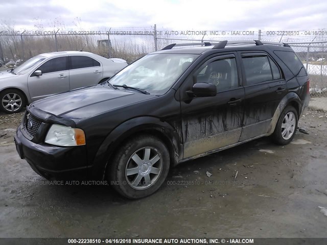 1FMDK03156GA03665 - 2006 FORD FREESTYLE LIMITED BLACK photo 2