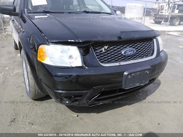 1FMDK03156GA03665 - 2006 FORD FREESTYLE LIMITED BLACK photo 6