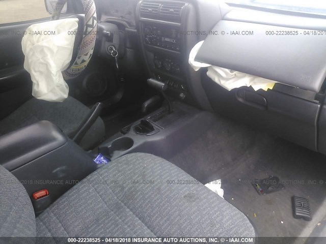 1J4FF68S5XL518609 - 1999 JEEP CHEROKEE SPORT/CLASSIC ლურჯი ფოტო 5