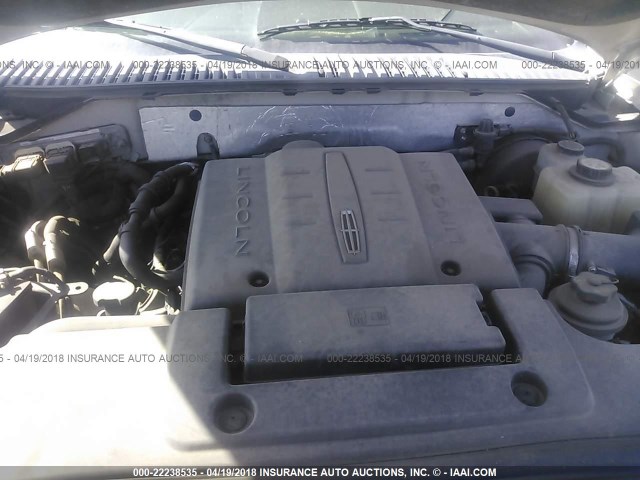 5LMFU28588LJ05690 - 2008 LINCOLN NAVIGATOR GRAY photo 10