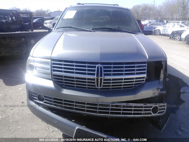 5LMFU28588LJ05690 - 2008 LINCOLN NAVIGATOR GRAY photo 6