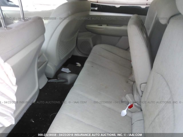 4S4BRCCC2D3287962 - 2013 SUBARU OUTBACK 2.5I PREMIUM 绿色 照片 8