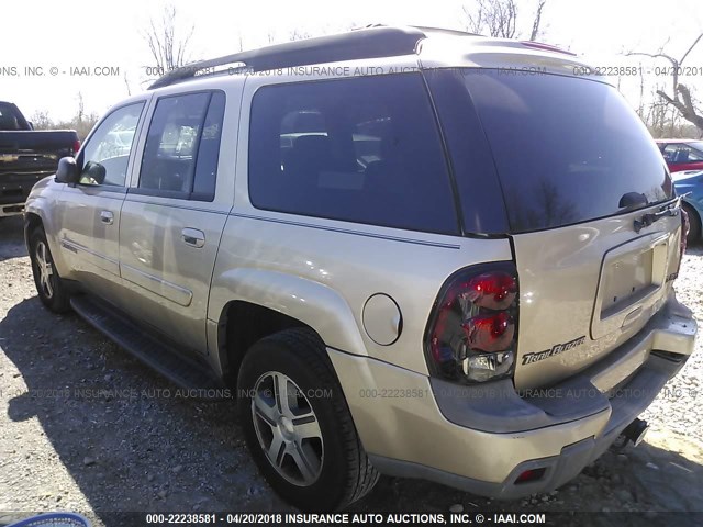 1GNET16S246144770 - 2004 CHEVROLET TRAILBLAZER EXT LS/EXT LT GOLD photo 3