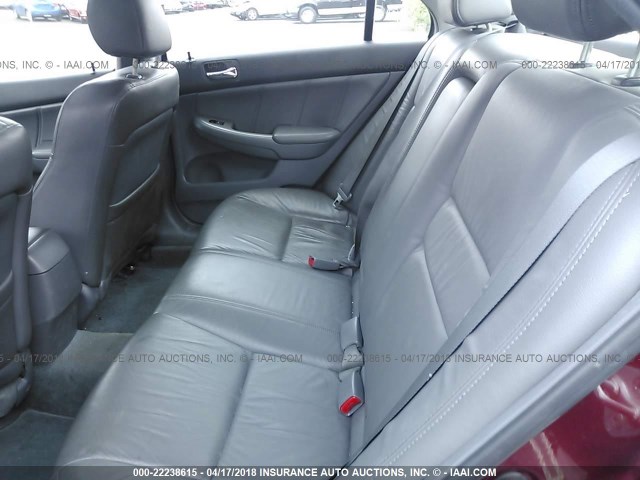 JHMCN36506C002162 - 2006 HONDA ACCORD HYBRID RED photo 8