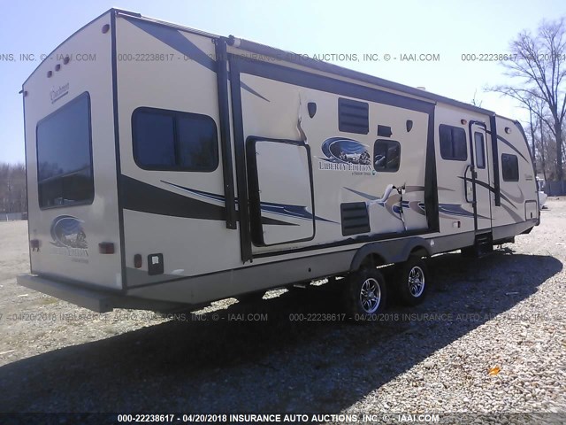 5ZT2FEXB9EA012997 - 2014 FOREST RIVER COACHMEN LIBERTY  棕色 照片 4