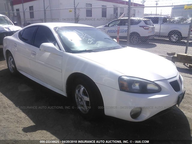 2G2WP522251251300 - 2005 PONTIAC GRAND PRIX WHITE photo 1