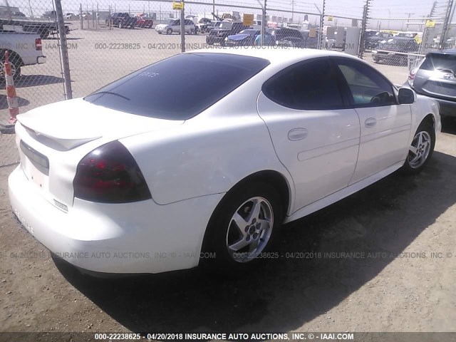 2G2WP522251251300 - 2005 PONTIAC GRAND PRIX WHITE photo 4
