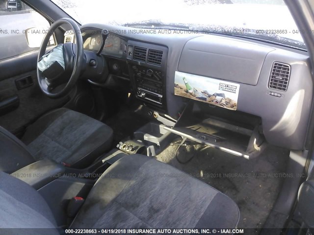 4TAVL52NXXZ423981 - 1999 TOYOTA TACOMA XTRACAB BLUE photo 5