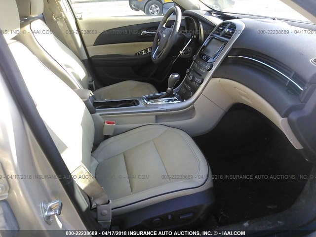 1G11H5SA0DF333553 - 2013 CHEVROLET MALIBU LTZ GOLD photo 5