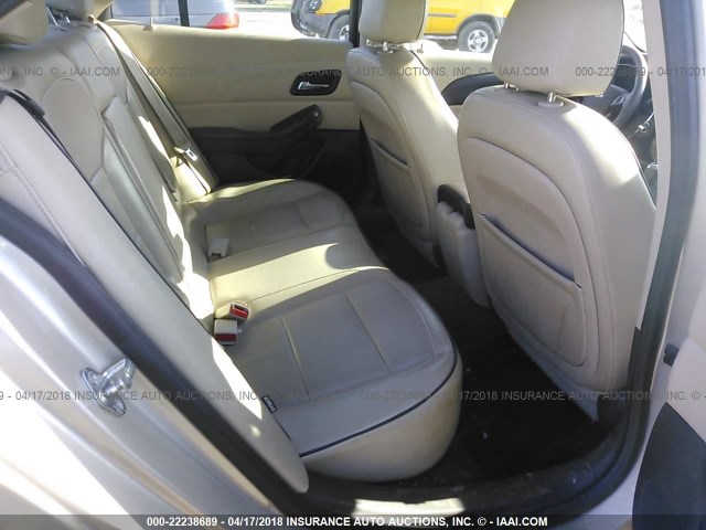 1G11H5SA0DF333553 - 2013 CHEVROLET MALIBU LTZ GOLD photo 8
