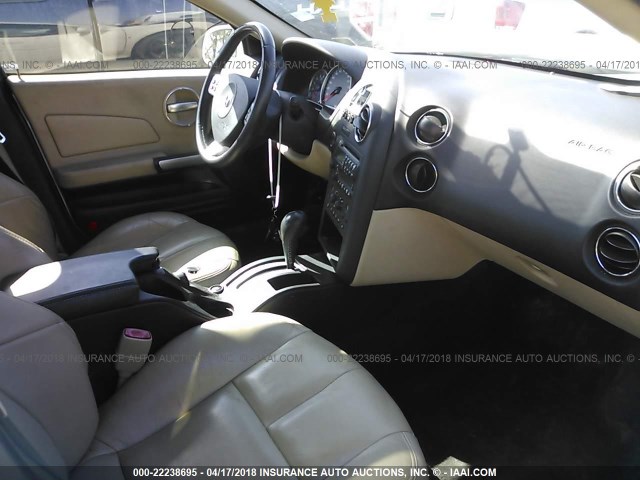 2G2WP582281135302 - 2008 PONTIAC GRAND PRIX WHITE photo 5