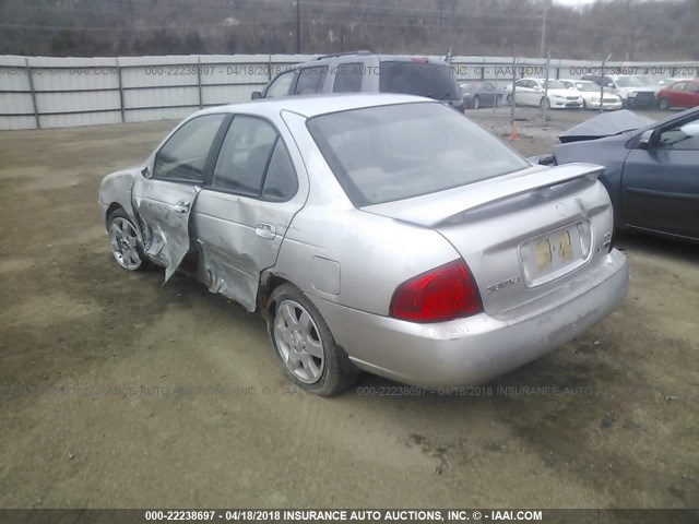 3N1CB51DX6L637417 - 2006 NISSAN SENTRA 1.8/1.8S SILVER photo 3