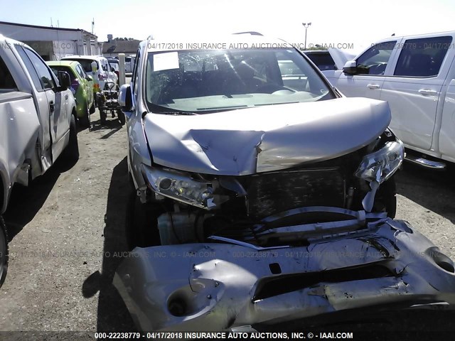 JN8AE2KP7C9040768 - 2012 NISSAN QUEST S/SV/SL/LE SILVER photo 6