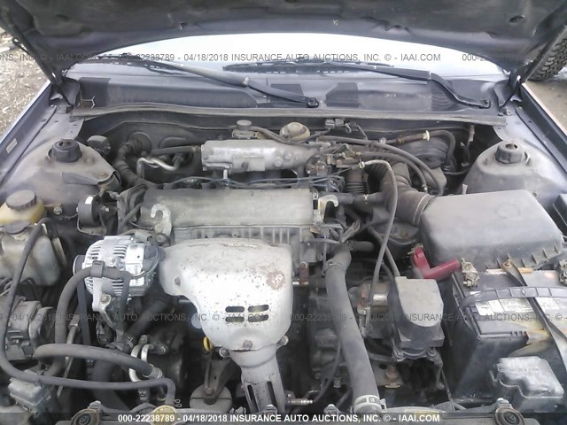 4T1BG22K7YU640012 - 2000 TOYOTA CAMRY CE/LE/XLE 蓝色 照片 10