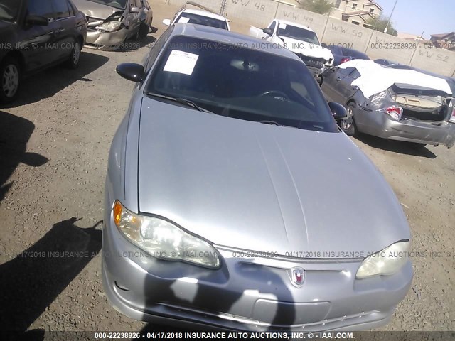 2G1WX15K829170047 - 2002 CHEVROLET MONTE CARLO SS ვერცხლისფერი ფოტო 6
