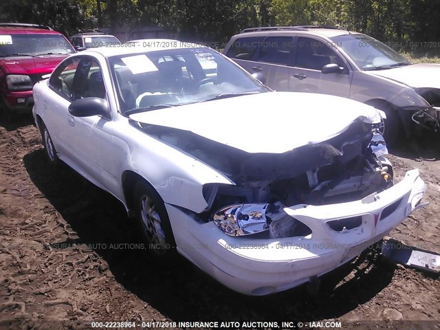 1G2NF52E73M699011 - 2003 PONTIAC GRAND AM SE1 WHITE photo 1