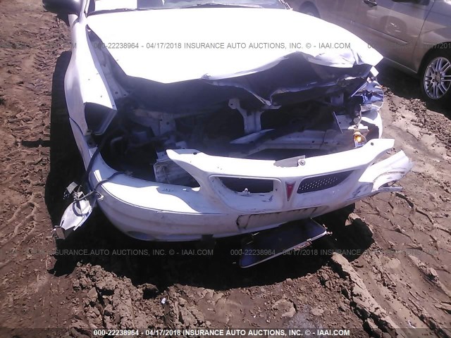 1G2NF52E73M699011 - 2003 PONTIAC GRAND AM SE1 WHITE photo 6