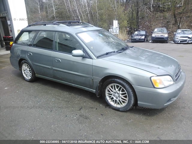 4S3BH625747302072 - 2004 SUBARU LEGACY L SPECIAL GREEN photo 1