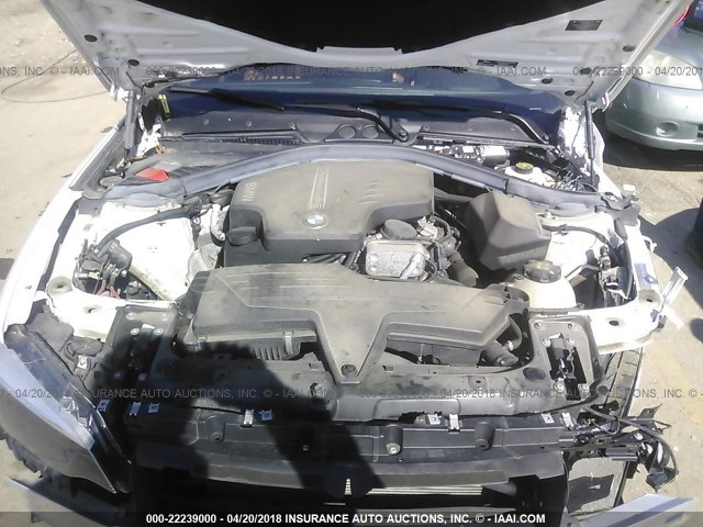 WBA1F5C58EV246132 - 2014 BMW 228 I WHITE photo 10