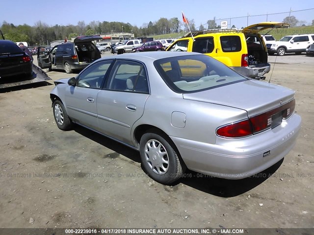 2G4WS52J241227235 - 2004 BUICK CENTURY CUSTOM SILVER photo 3