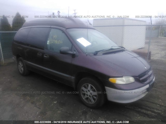 1B4GP44R8VB323201 - 1997 DODGE GRAND CARAVAN SE/SPORT BURGUNDY photo 1