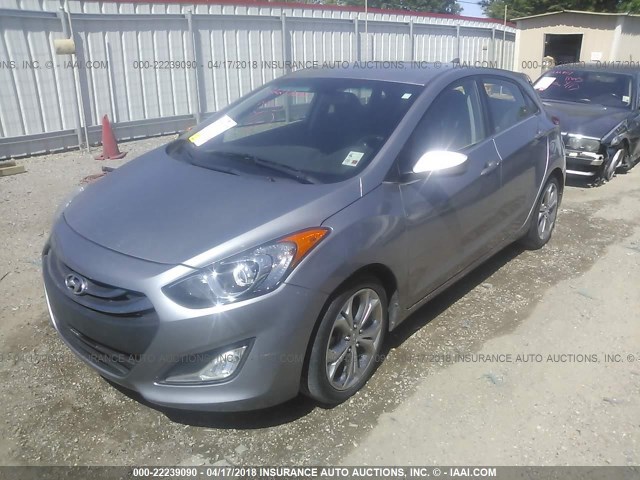 KMHD35LE6DU085742 - 2013 HYUNDAI ELANTRA GT GRAY photo 2