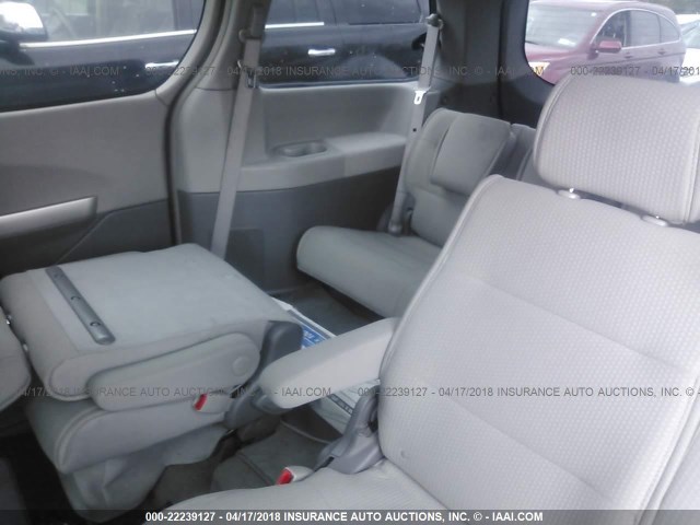 5N1BV28U39N101719 - 2009 NISSAN QUEST S/SE/SL BLUE photo 8