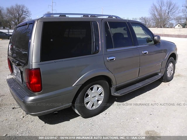 5LMFU28R91LJ31787 - 2001 LINCOLN NAVIGATOR Champagne photo 4