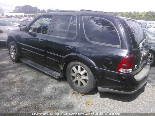 5GADS13S542205873 - 2004 BUICK RAINIER CXL BLACK photo 3