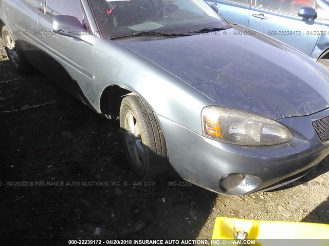 2G2WP552861274299 - 2006 PONTIAC GRAND PRIX BLUE photo 6