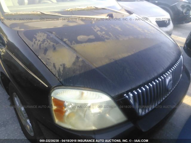 2MRDA20274BJ01632 - 2004 MERCURY MONTEREY შავი ფოტო 6