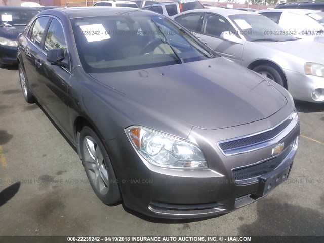 1G1ZB5E0XCF202619 - 2012 CHEVROLET MALIBU LS 灰色 照片 1