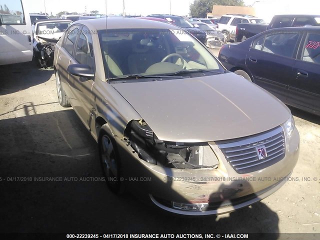 1G8AL55B27Z103357 - 2007 SATURN ION LEVEL 3 GOLD photo 6